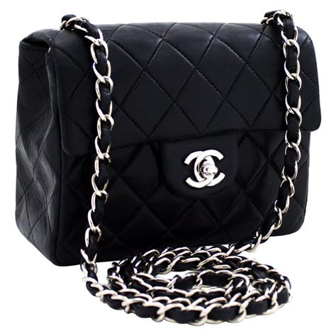 chanel mini square chain length|chanel mini bag.